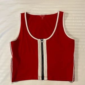 HP Guess zip up tank